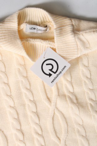 Дамски пуловер LCW, Размер S, Цвят Екрю, Цена 4,35 лв.