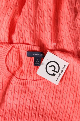 Γυναικείο πουλόβερ Lands' End, Μέγεθος L, Χρώμα Ρόζ , Τιμή 3,77 €