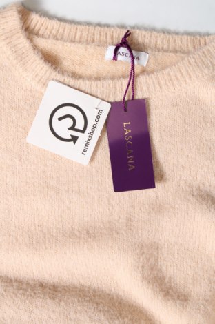 Γυναικείο πουλόβερ Lascana, Μέγεθος L, Χρώμα  Μπέζ, Τιμή 11,12 €