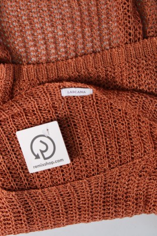 Дамски пуловер Lascana, Размер M, Цвят Оранжев, Цена 29,00 лв.