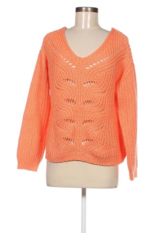 Дамски пуловер Lascana, Размер M, Цвят Оранжев, Цена 11,60 лв.
