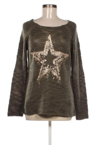 Дамски пуловер Laura Scott, Размер S, Цвят Зелен, Цена 6,67 лв.