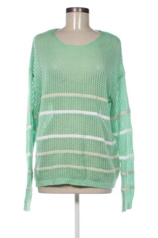 Γυναικείο πουλόβερ Laura Torelli, Μέγεθος L, Χρώμα Πράσινο, Τιμή 2,69 €