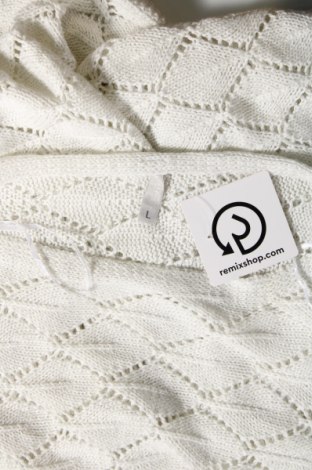 Γυναικείο πουλόβερ Laura Torelli, Μέγεθος L, Χρώμα Λευκό, Τιμή 5,38 €