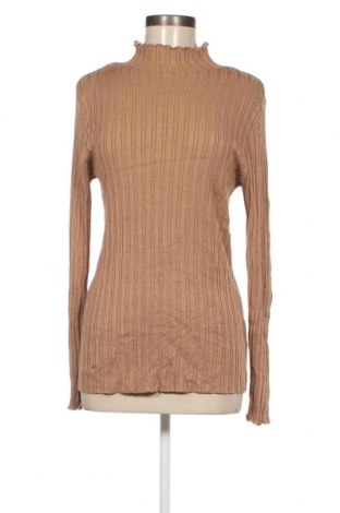Γυναικείο πουλόβερ Laura Torelli, Μέγεθος L, Χρώμα  Μπέζ, Τιμή 4,66 €