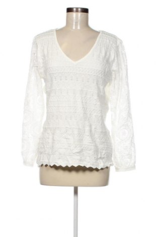 Γυναικείο πουλόβερ Leo & Ugo, Μέγεθος M, Χρώμα Λευκό, Τιμή 4,33 €