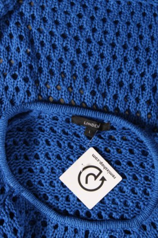 Дамски пуловер Lindex, Размер L, Цвят Син, Цена 5,51 лв.