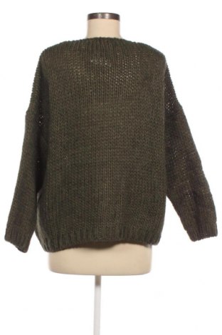 Γυναικείο πουλόβερ Made In Italy, Μέγεθος M, Χρώμα Πράσινο, Τιμή 5,38 €