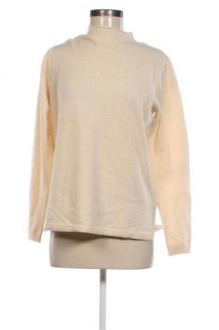Дамски пуловер Massimo Dutti, Размер L, Цвят Бежов, Цена 52,70 лв.