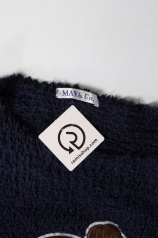 Dámsky pulóver May&Co, Veľkosť M, Farba Modrá, Cena  3,29 €