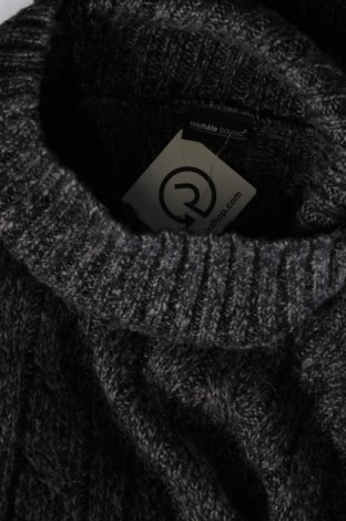Γυναικείο πουλόβερ Michele Boyard, Μέγεθος L, Χρώμα Γκρί, Τιμή 5,38 €
