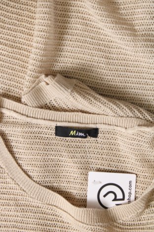 Γυναικείο πουλόβερ Mim, Μέγεθος M, Χρώμα  Μπέζ, Τιμή 2,69 €