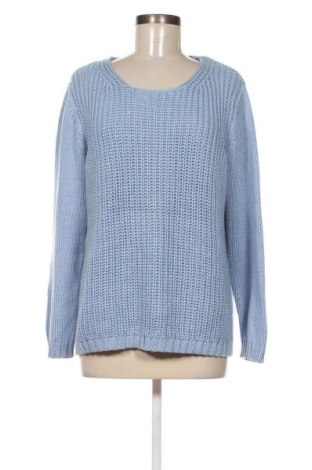 Дамски пуловер Mona, Размер L, Цвят Син, Цена 41,00 лв.