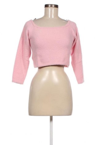 Дамски пуловер Monki, Размер M, Цвят Розов, Цена 17,36 лв.