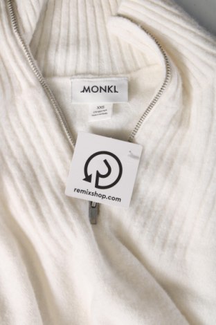 Γυναικείο πουλόβερ Monki, Μέγεθος XXS, Χρώμα Λευκό, Τιμή 5,41 €
