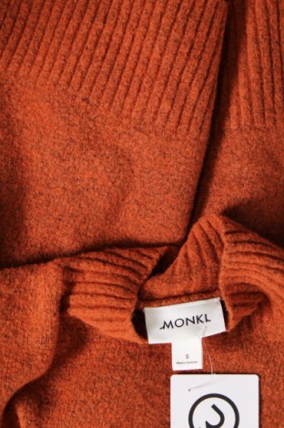 Дамски пуловер Monki, Размер S, Цвят Кафяв, Цена 8,50 лв.