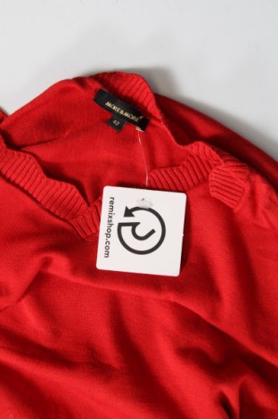 Дамски пуловер More & More, Размер L, Цвят Червен, Цена 40,92 лв.