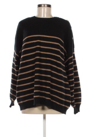 Γυναικείο πουλόβερ Ms Mode, Μέγεθος XL, Χρώμα Μαύρο, Τιμή 10,23 €