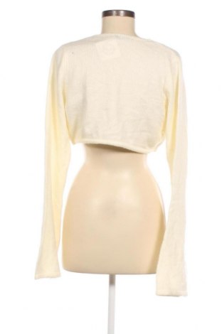 Pulover de femei NA-KD, Mărime M, Culoare Ecru, Preț 25,63 Lei