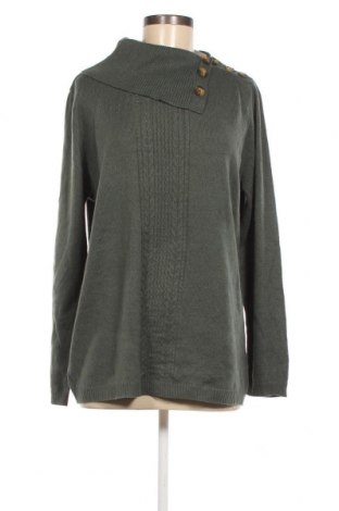 Дамски пуловер Napa Valley, Размер L, Цвят Зелен, Цена 8,99 лв.