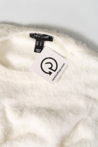 Damenpullover New Look, Größe S, Farbe Weiß, Preis € 6,05