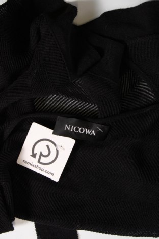 Дамски пуловер Nicowa, Размер M, Цвят Черен, Цена 9,30 лв.