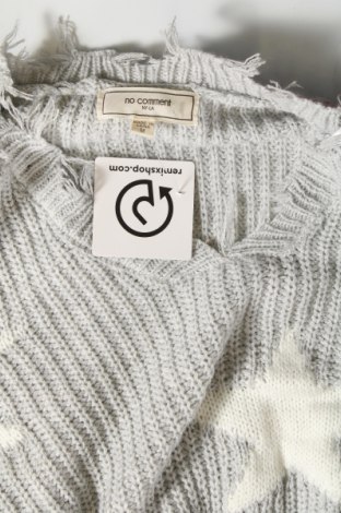 Γυναικείο πουλόβερ No comment, Μέγεθος M, Χρώμα Γκρί, Τιμή 5,20 €