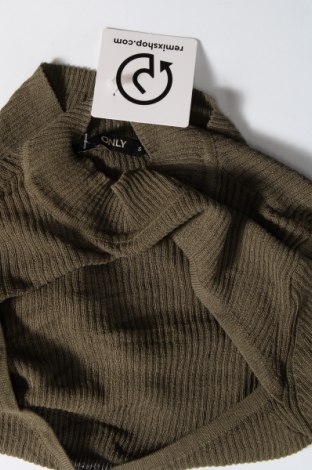 Дамски пуловер ONLY, Размер S, Цвят Зелен, Цена 6,75 лв.