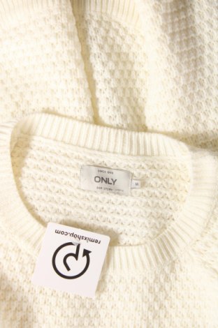 Γυναικείο πουλόβερ ONLY, Μέγεθος M, Χρώμα Εκρού, Τιμή 4,84 €