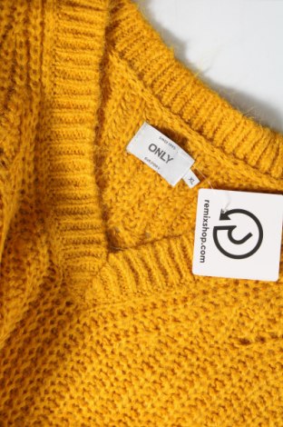 Дамски пуловер ONLY, Размер XL, Цвят Жълт, Цена 14,58 лв.