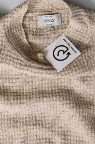 Дамски пуловер ONLY, Размер L, Цвят Бежов, Цена 8,10 лв.