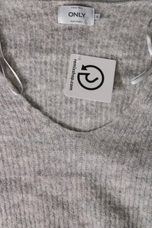 Γυναικείο πουλόβερ ONLY, Μέγεθος S, Χρώμα Γκρί, Τιμή 5,51 €