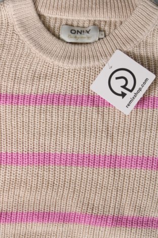 Γυναικείο πουλόβερ ONLY, Μέγεθος M, Χρώμα  Μπέζ, Τιμή 3,51 €