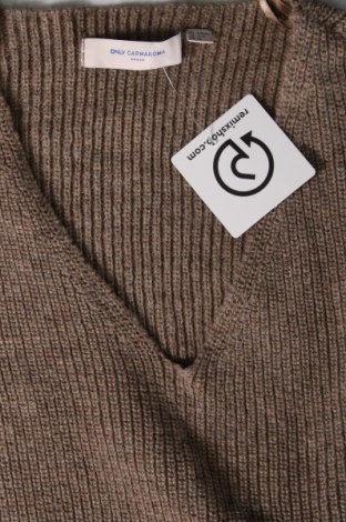 Γυναικείο πουλόβερ ONLY Carmakoma, Μέγεθος L, Χρώμα Καφέ, Τιμή 2,51 €
