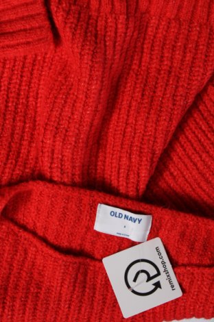 Дамски пуловер Old Navy, Размер S, Цвят Червен, Цена 8,20 лв.