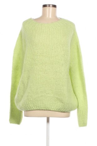 Γυναικείο πουλόβερ Oui, Μέγεθος L, Χρώμα Πράσινο, Τιμή 32,60 €