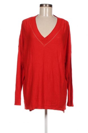 Дамски пуловер Oviesse, Размер XXL, Цвят Червен, Цена 11,60 лв.