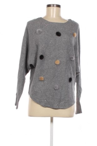 Дамски пуловер Paris Et Moi, Размер S, Цвят Сив, Цена 20,50 лв.