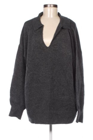 Γυναικείο πουλόβερ Pieces, Μέγεθος M, Χρώμα Γκρί, Τιμή 8,35 €