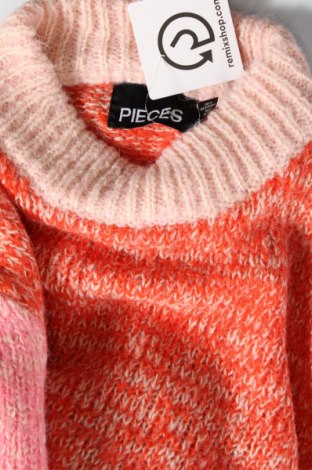 Дамски пуловер Pieces, Размер XL, Цвят Многоцветен, Цена 8,64 лв.