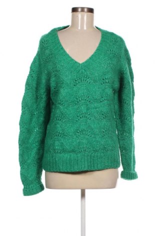 Damski sweter Pieces, Rozmiar L, Kolor Zielony, Cena 43,18 zł