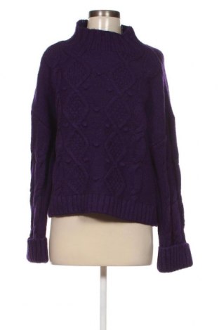 Дамски пуловер Pimkie, Размер L, Цвят Лилав, Цена 9,57 лв.