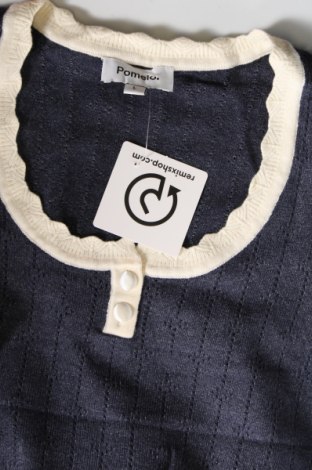 Дамски пуловер Pomelo, Размер L, Цвят Син, Цена 6,15 лв.