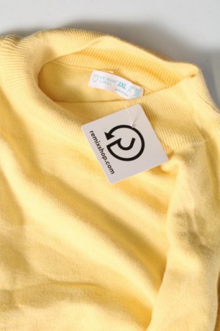 Дамски пуловер Primark, Размер XXL, Цвят Жълт, Цена 7,83 лв.