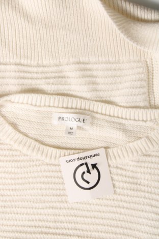 Γυναικείο πουλόβερ Prologue, Μέγεθος M, Χρώμα Λευκό, Τιμή 3,23 €