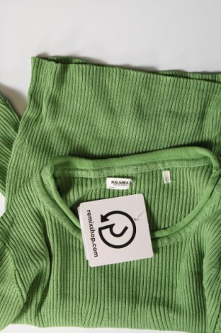 Γυναικείο πουλόβερ Pull&Bear, Μέγεθος XS, Χρώμα Πράσινο, Τιμή 17,94 €