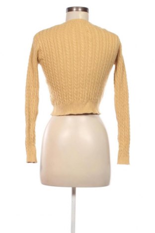 Дамски пуловер Pull&Bear, Размер S, Цвят Бежов, Цена 17,60 лв.