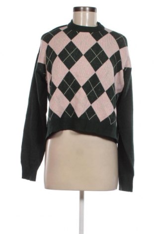 Дамски пуловер Pull&Bear, Размер M, Цвят Зелен, Цена 5,80 лв.