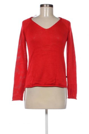 Дамски пуловер Q/S by S.Oliver, Размер XS, Цвят Червен, Цена 6,97 лв.