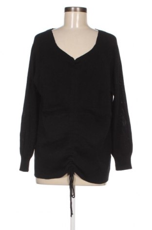 Дамски пуловер Rainbow, Размер XXL, Цвят Черен, Цена 5,51 лв.